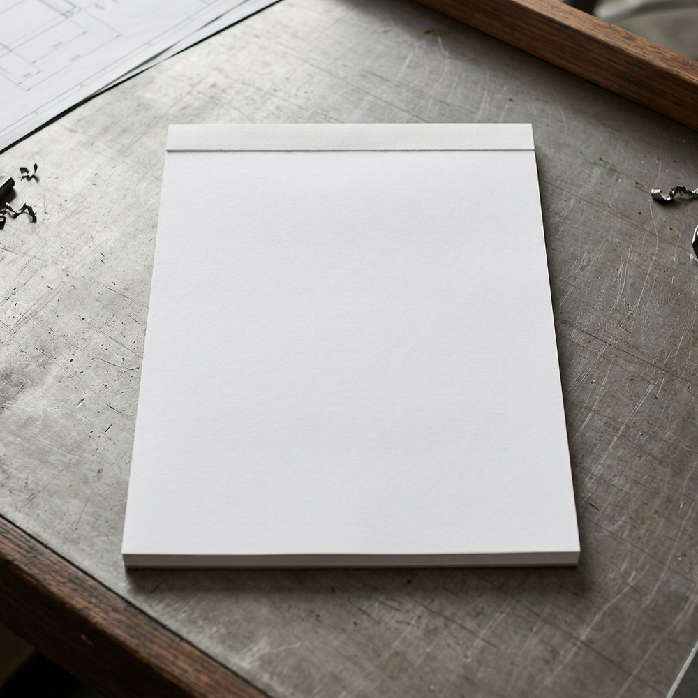 Desk jotter pad A4